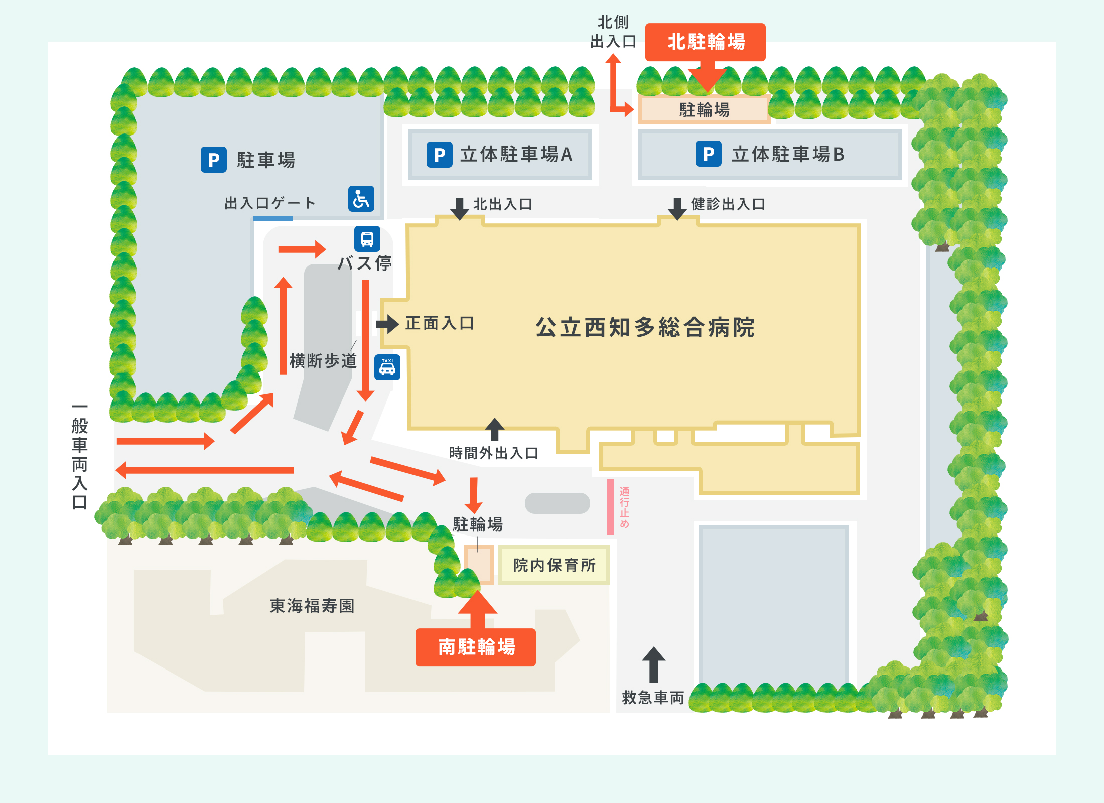 駐輪場のご案内